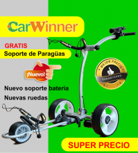 Carro de golf elctrico, CARWINNER. SIN BATERA