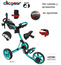 CLICGEAR 4.0 CARRO DE GOLF MANUAL