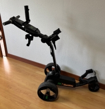 Carro de golf el�ctrico ROKET RK7 COMPACT DE OCASI�N (12 meses garant�a).