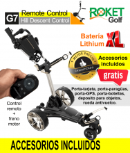 CARRO DE GOLF EL�CTRICO G7-REMOTE