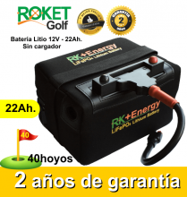 BATERÍA DE LITIO RK+Energy 12V. 22Ah. SIN CARGADOR